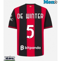 AC Milan Koni De Winter #5 Replica Home Shirt 2026-27 Short Sleeve